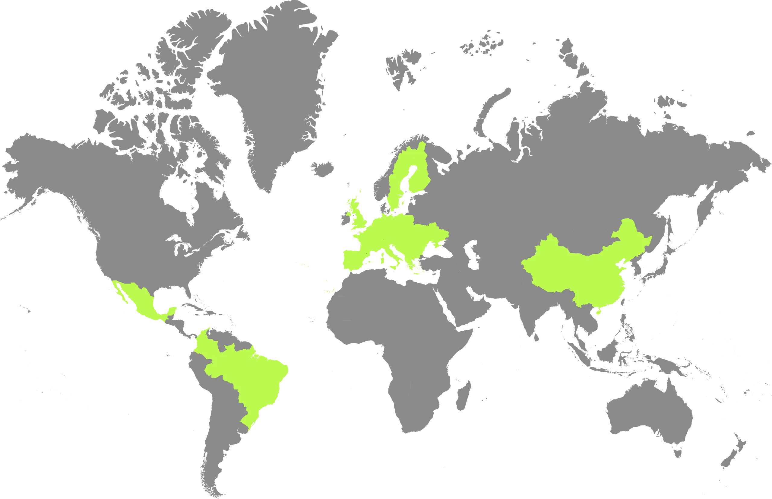 EA Impact World Map